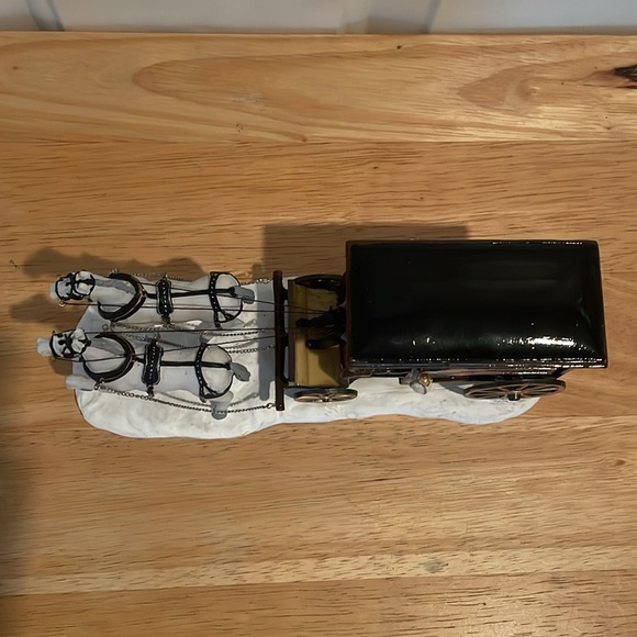 Vintage Lemax Halloween Spooky Town J Gaston Undertaker Horse and Carraige-EUC - Picture 9 of 17